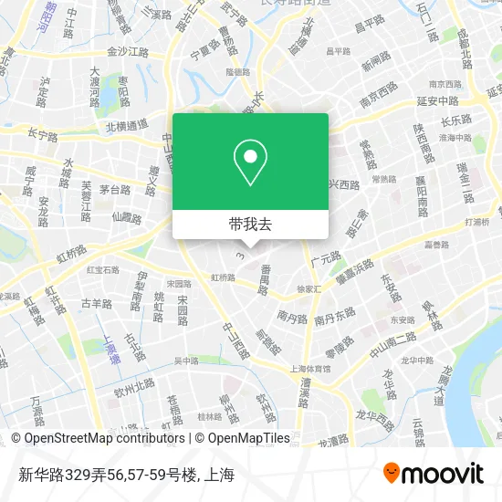新华路329弄56,57-59号楼地图
