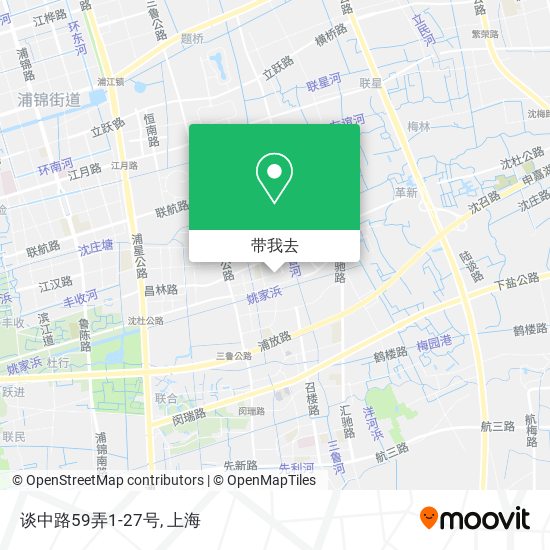 谈中路59弄1-27号地图