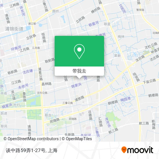 谈中路59弄1-27号地图