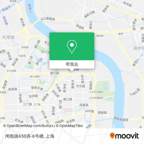 闸殷路650弄-6号楼地图