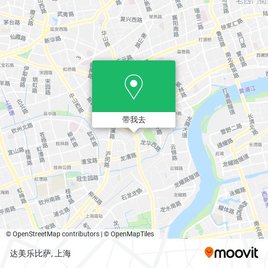 达美乐比萨地图