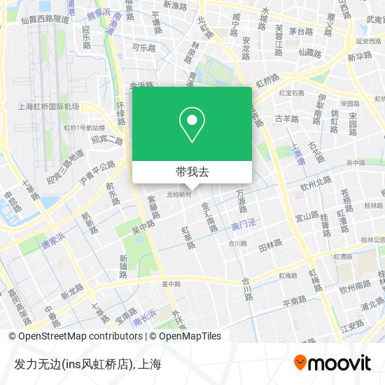 发力无边(ins风虹桥店)地图