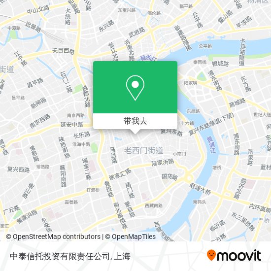 中泰信托投资有限责任公司地图