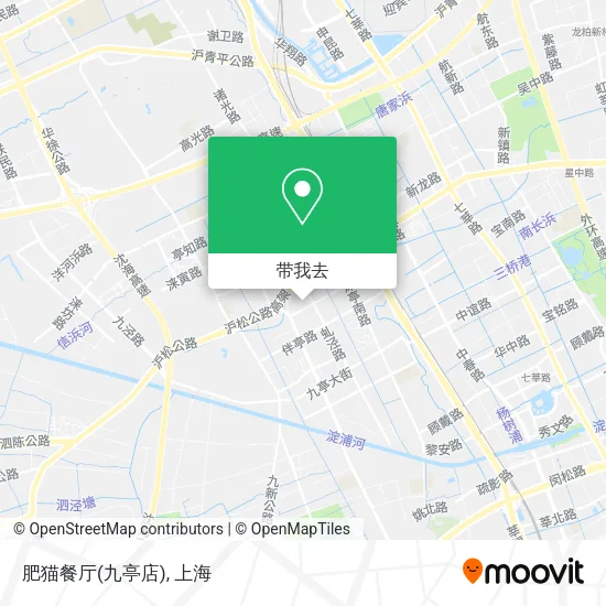肥猫餐厅(九亭店)地图