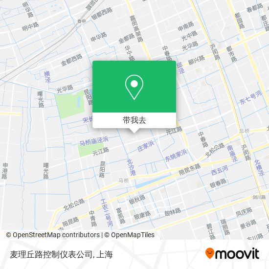 麦理丘路控制仪表公司地图