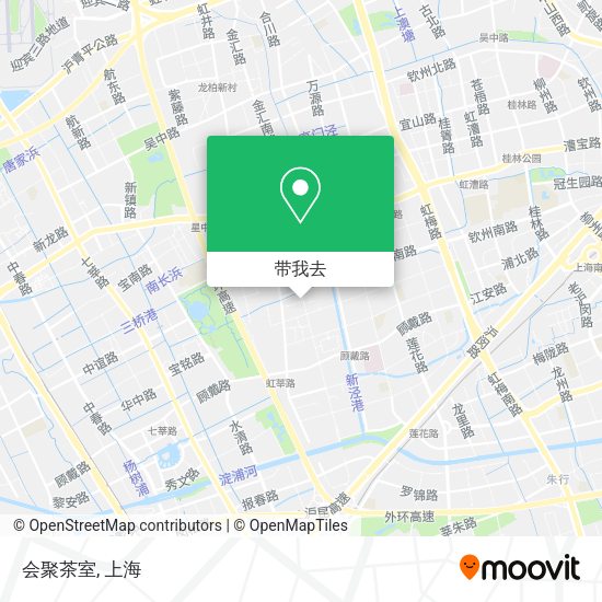 会聚茶室地图
