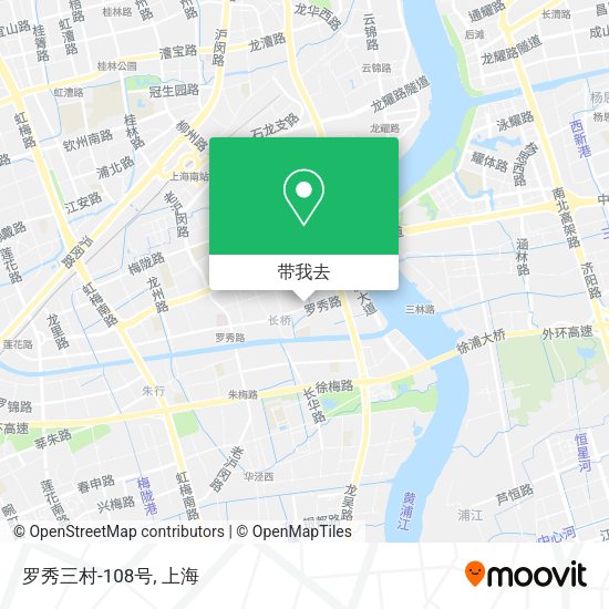 罗秀三村-108号地图