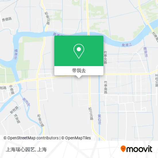 上海瑞心园艺地图