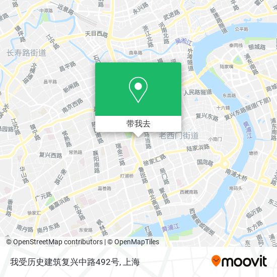 我受历史建筑复兴中路492号地图