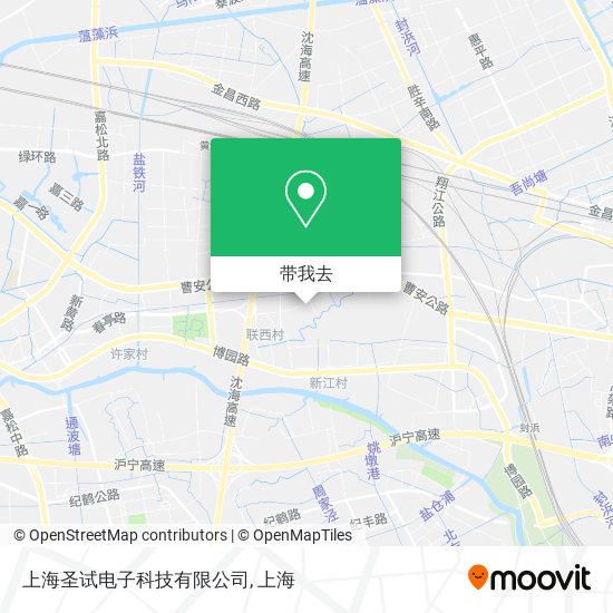 上海圣试电子科技有限公司地图