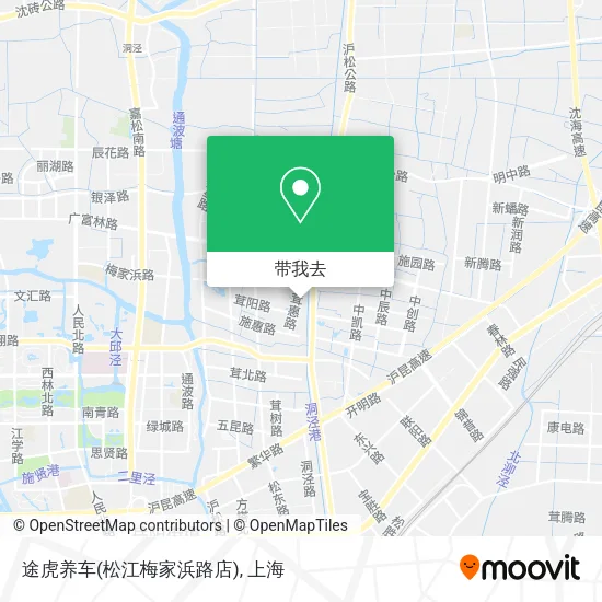 途虎养车(松江梅家浜路店)地图
