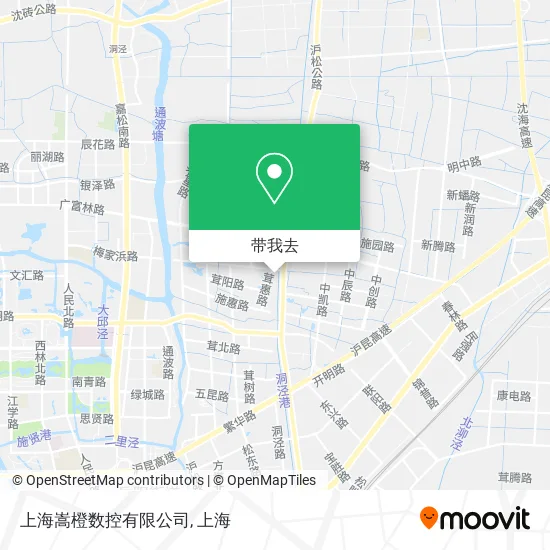上海嵩橙数控有限公司地图