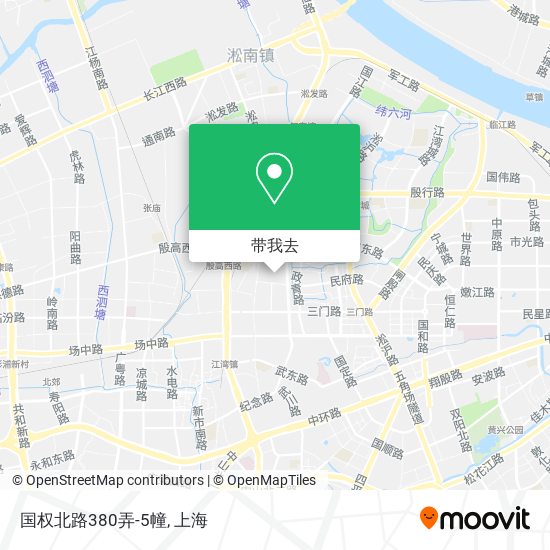 国权北路380弄-5幢地图
