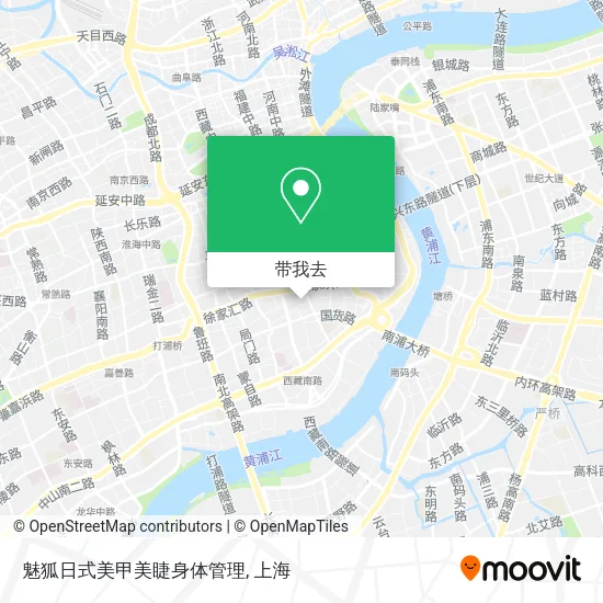 魅狐日式美甲美睫身体管理地图