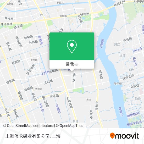 上海伟求磁业有限公司地图