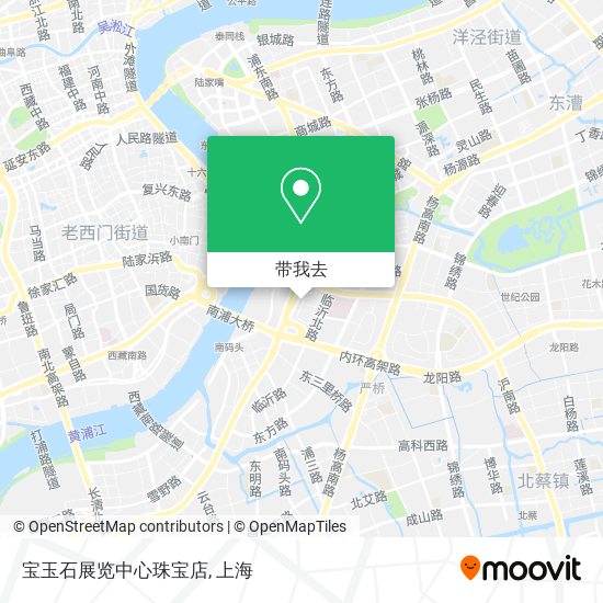 宝玉石展览中心珠宝店地图