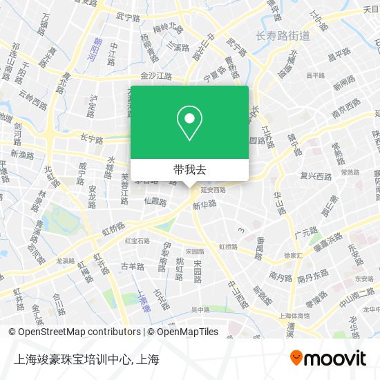 上海竣豪珠宝培训中心地图