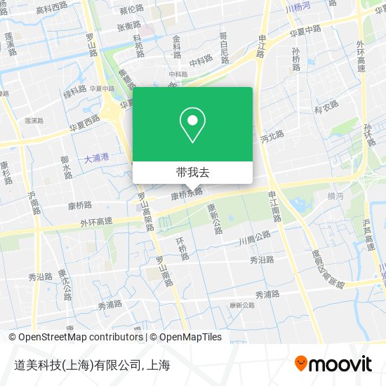 道美科技(上海)有限公司地图