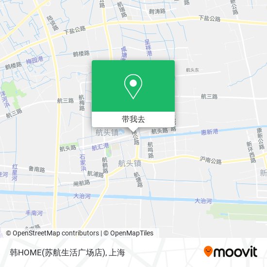 韩HOME(苏航生活广场店)地图