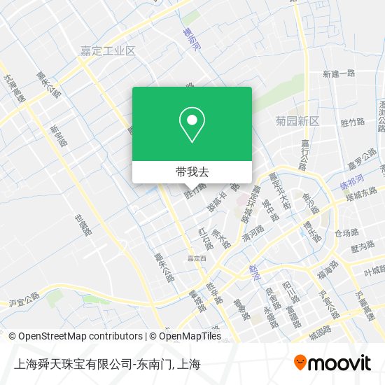 上海舜天珠宝有限公司-东南门地图