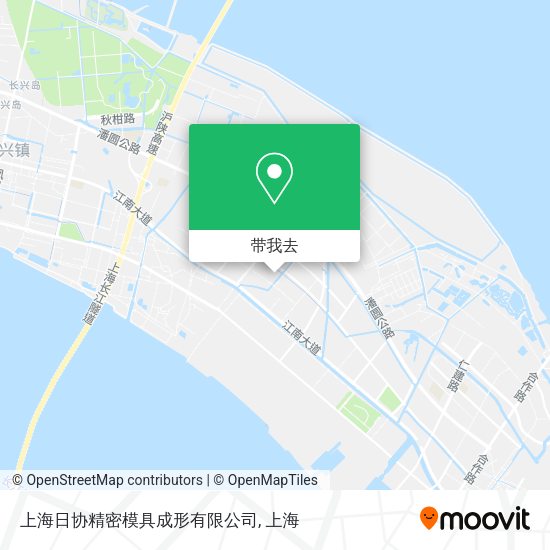 上海日协精密模具成形有限公司地图