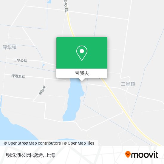 明珠湖公园-烧烤地图