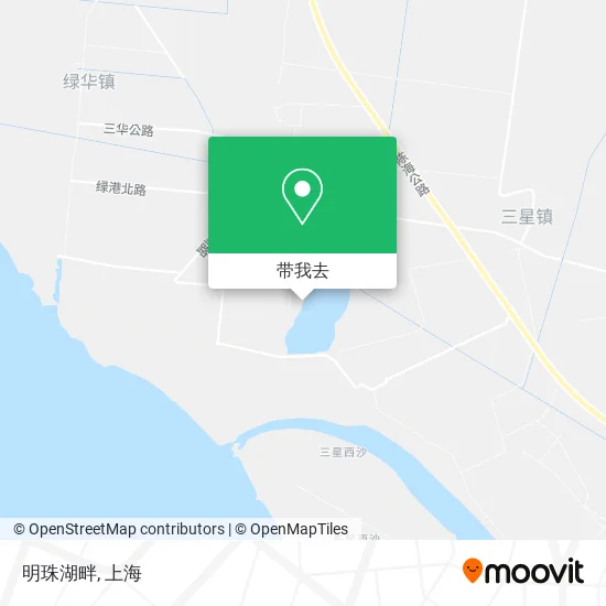明珠湖畔地图