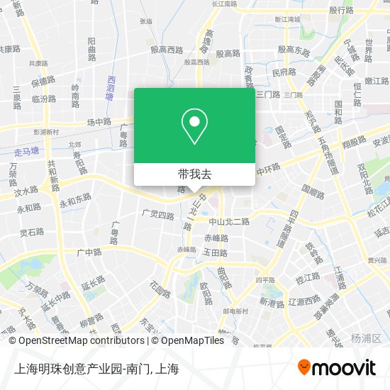 上海明珠创意产业园-南门地图