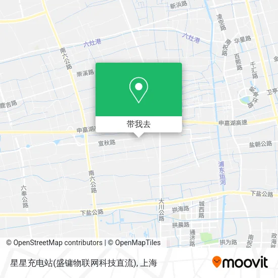 星星充电站(盛镛物联网科技直流)地图