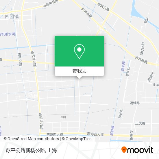 彭平公路新杨公路地图
