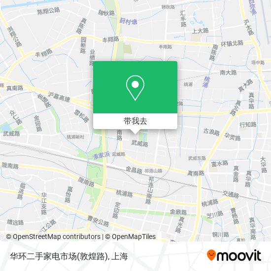 华环二手家电市场(敦煌路)地图