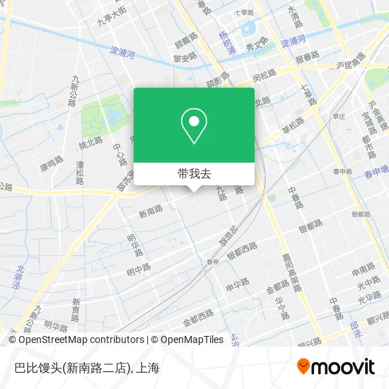 巴比馒头(新南路二店)地图