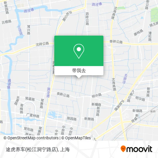 途虎养车(松江洞宁路店)地图