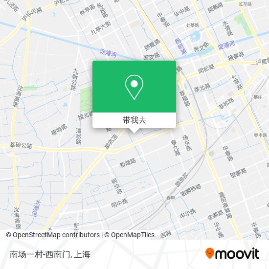 南场一村-西南门地图