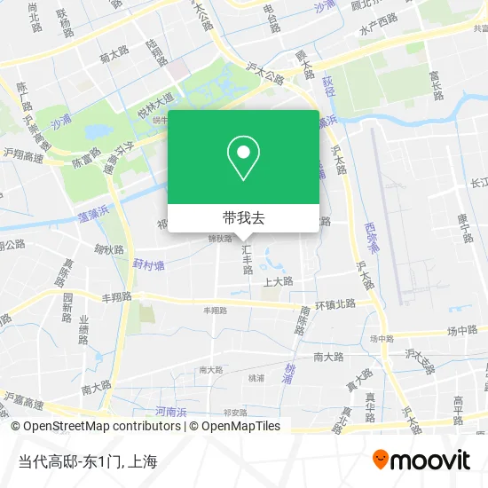 当代高邸-东1门地图