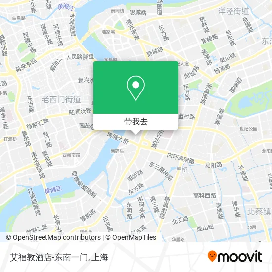 艾福敦酒店-东南一门地图