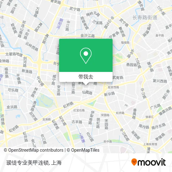 瑷缇专业美甲连锁地图