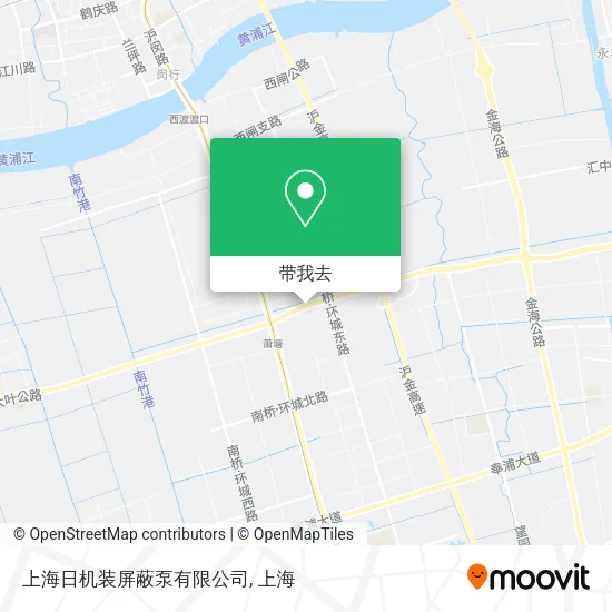 上海日机装屏蔽泵有限公司地图