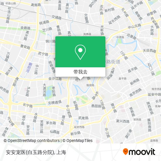 安安宠医(白玉路分院)地图