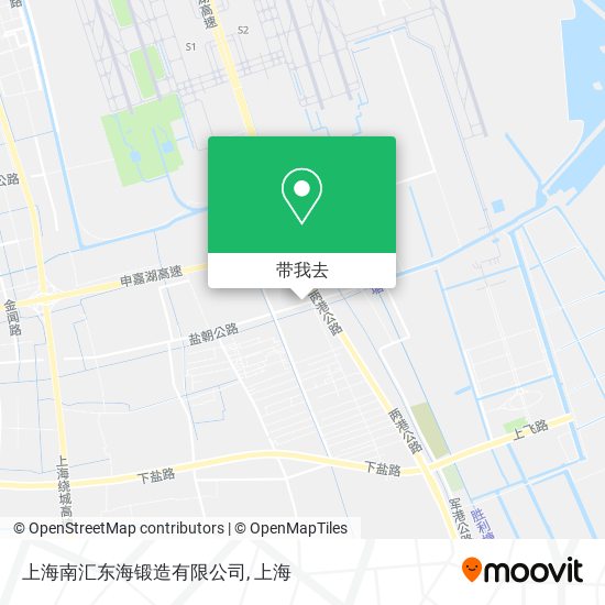 上海南汇东海锻造有限公司地图