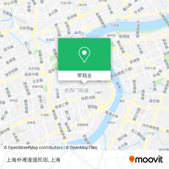 上海外滩漫漫民宿地图