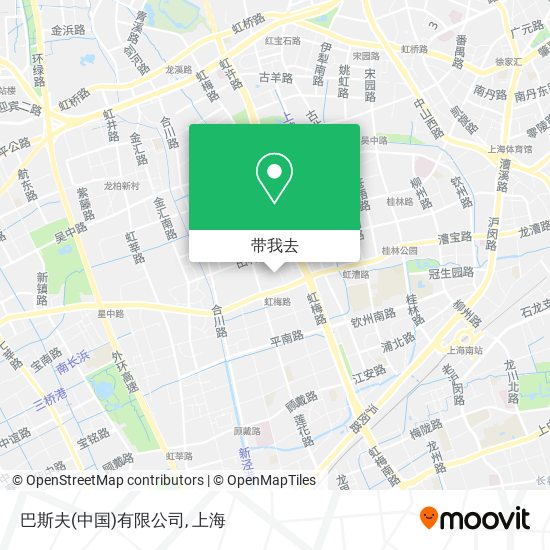 巴斯夫(中国)有限公司地图