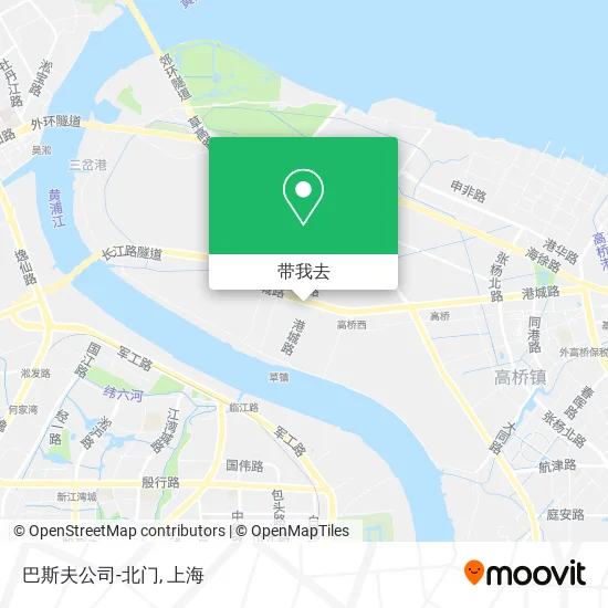 巴斯夫公司-北门地图