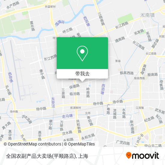 全国农副产品大卖场(平顺路店)地图