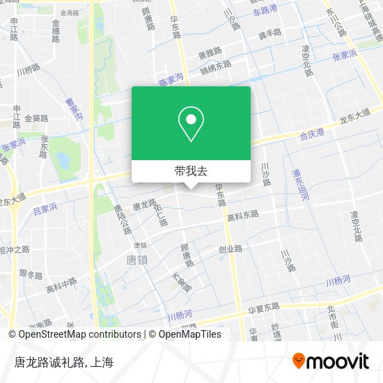 唐龙路诚礼路地图