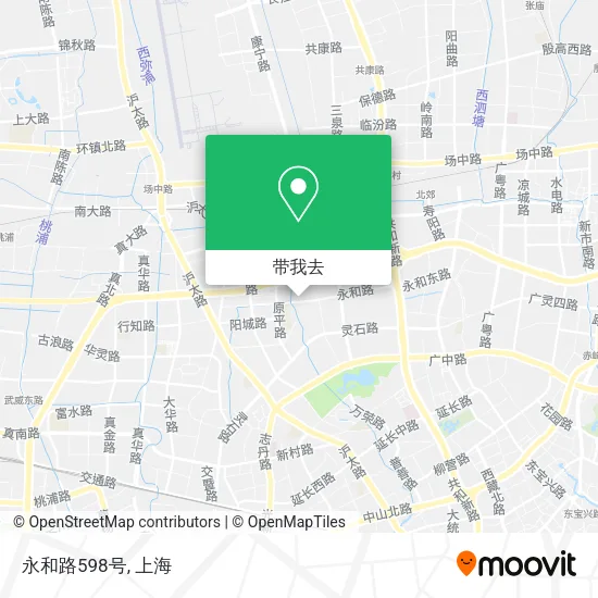 永和路598号地图
