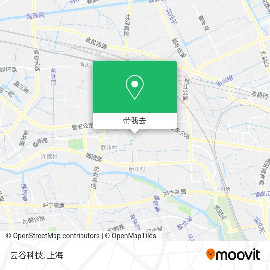 云谷科技地图
