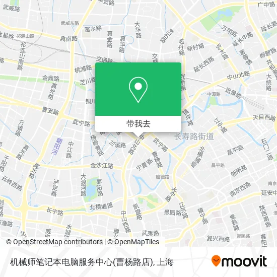 机械师笔记本电脑服务中心(曹杨路店)地图