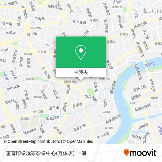 惠普印像玩家影像中心(万体店)地图
