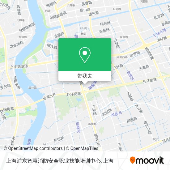 上海浦东智慧消防安全职业技能培训中心地图